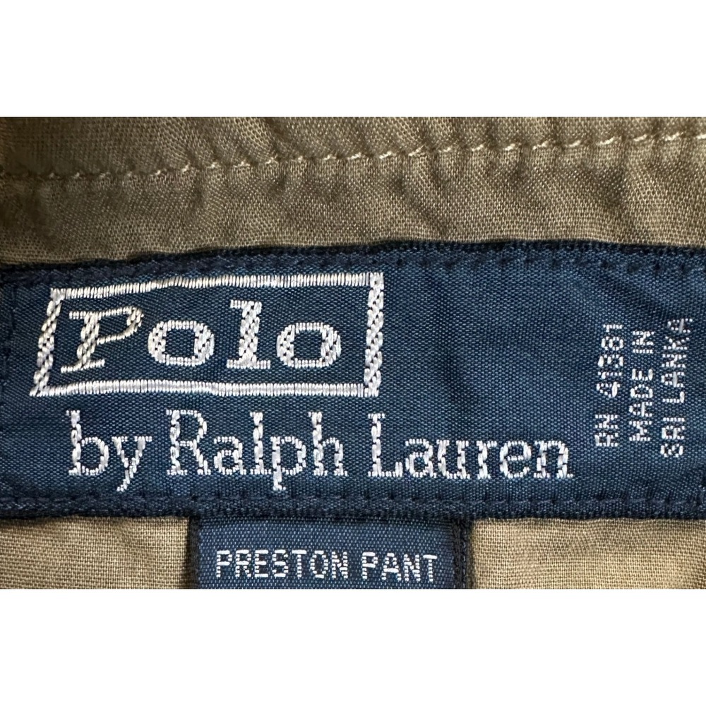 Polo‎ Ralph Lauren Preston Pants Corduroy Mens 36X30 Brown Pockets Straight Leg - Picture 3 of 9